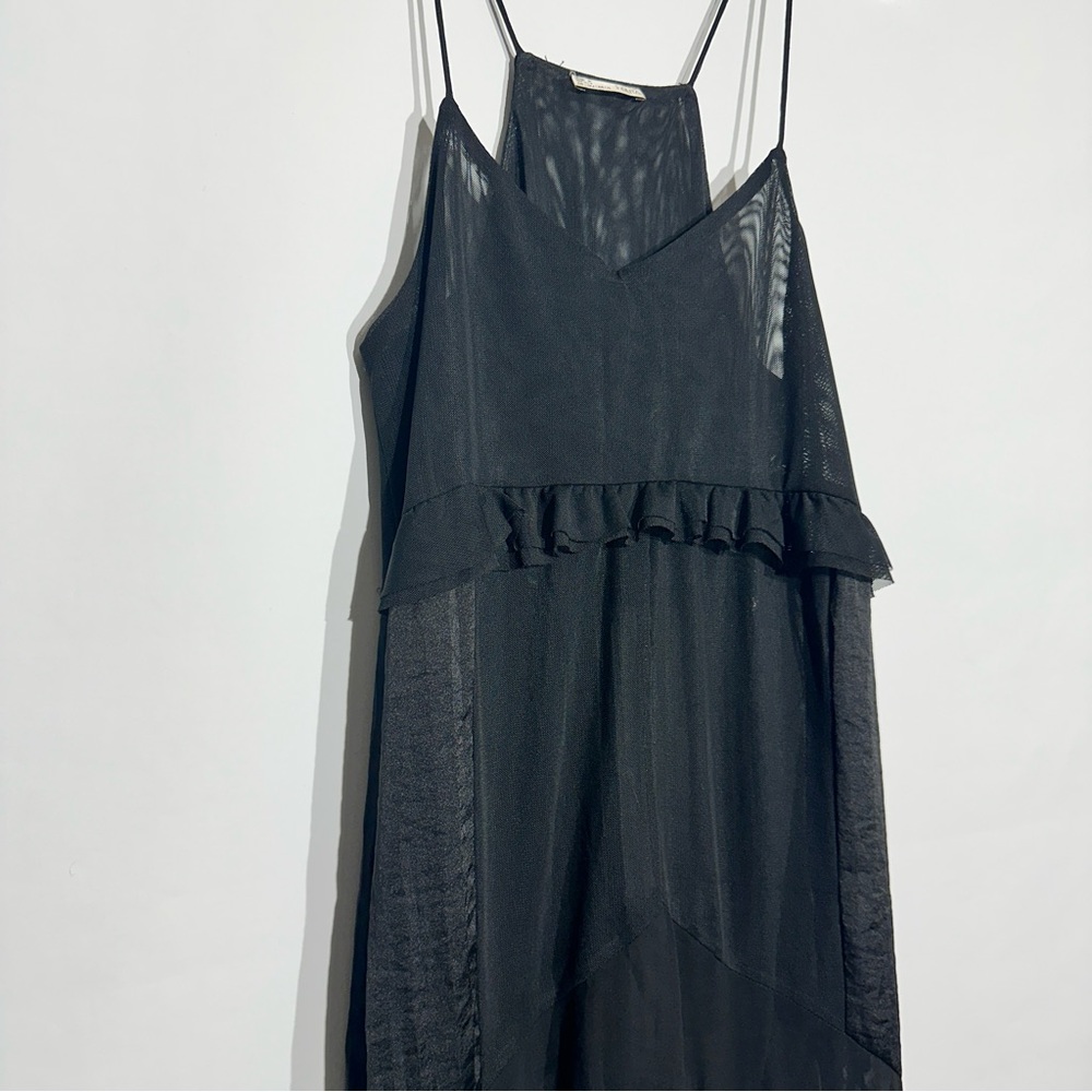 Zara Collection Maxi Patchwork Sheer Slip Dress - Picture 15 of 16